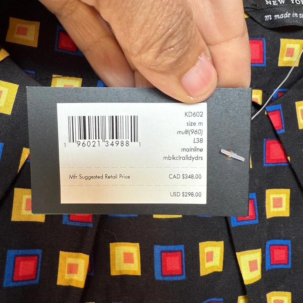 Kate Spade Mini Blocks of Color All Day Mini Dress Size Medium (NWT) - Picture 6 of 7